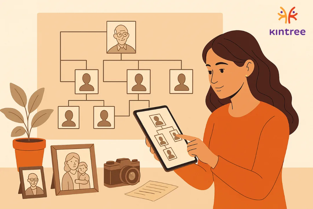 Kintree family tree app