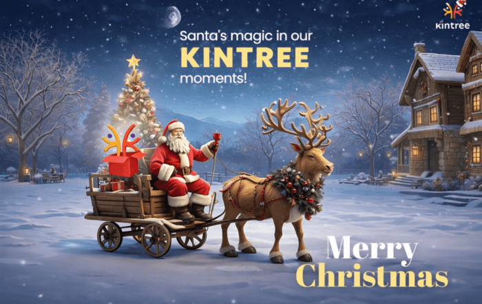 Kintree Christmas family tree app