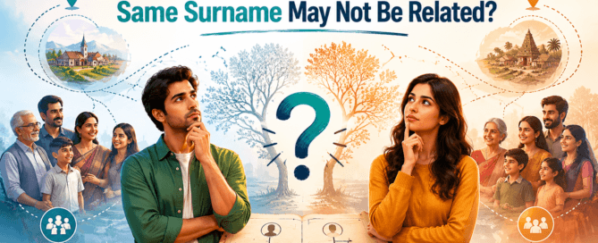Same Surname Indian Family Tree