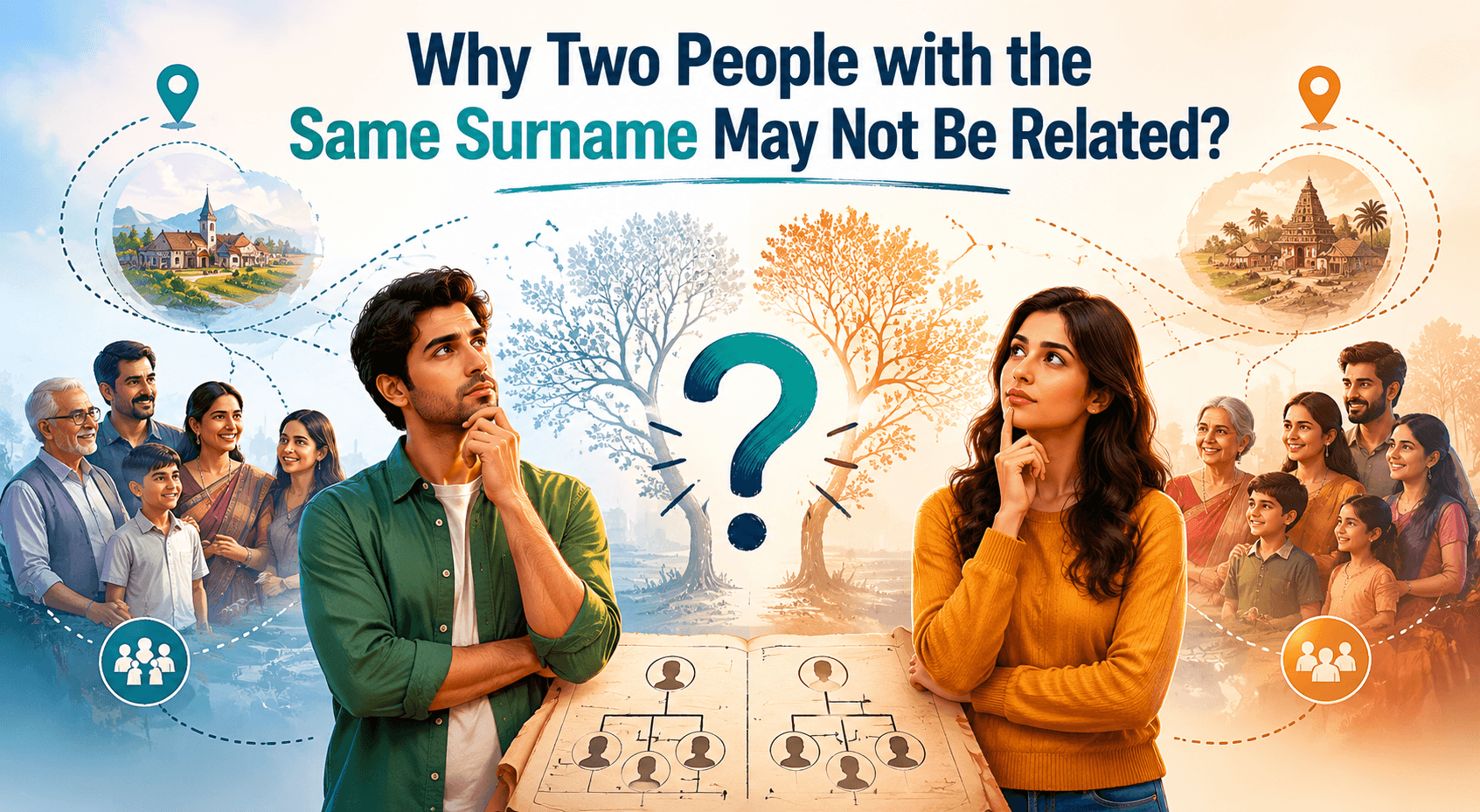 Same Surname Indian Family Tree